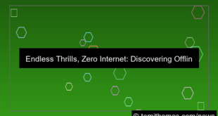 visual offline games runner