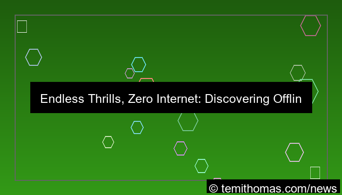 visual offline games runner