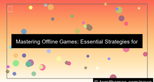 ilustrasi offline games strategy