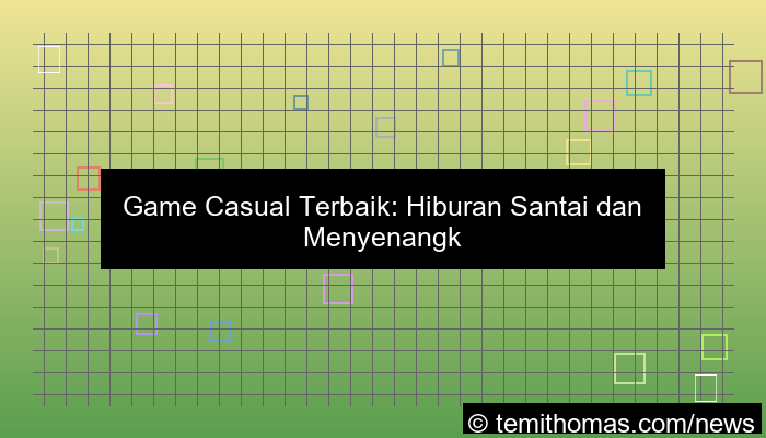 grafik game casual terbaik