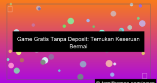 desain game gratis tanpa deposit