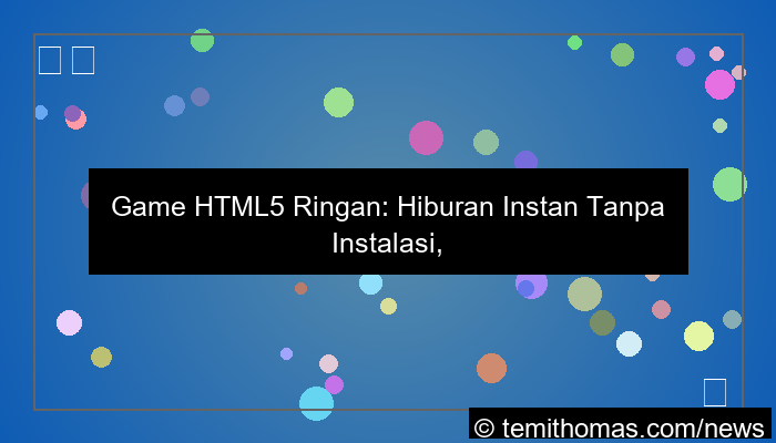 grafik game html5 ringan