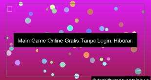 desain game online gratis tanpa login