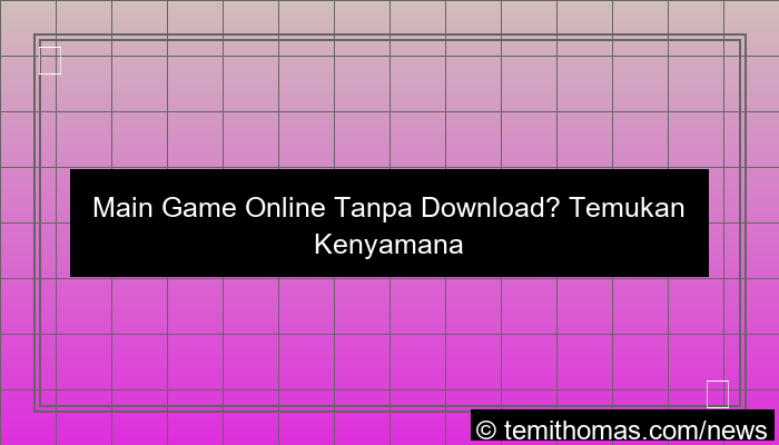 game online tanpa download