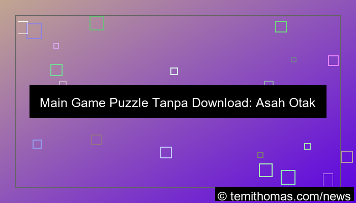game puzzle tanpa download