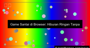 game santai di browser