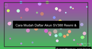 desain daftar akun sv388