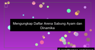 daftar arena sabung ayam