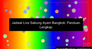 jadwal live sabung ayam bangkok