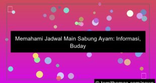 jadwal main sabung ayam