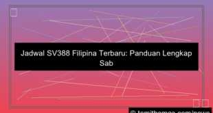 jadwal sv388 filipina