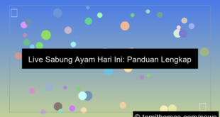 ilustrasi live sabung ayam hari ini