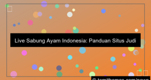 live sabung ayam indonesia