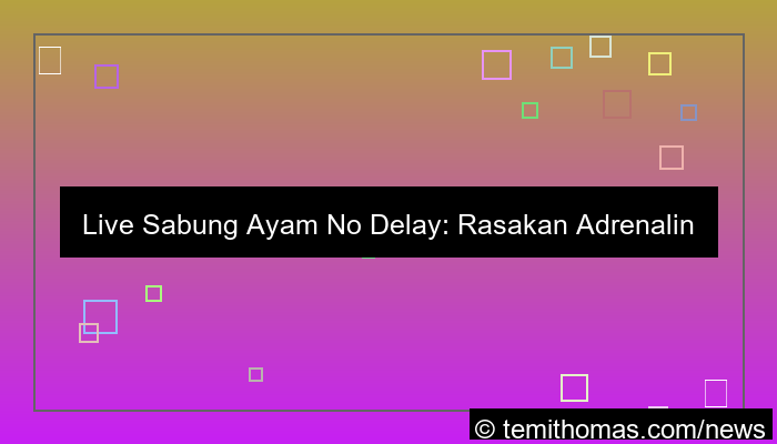 grafik live sabung ayam no delay