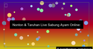 live sabung ayam online
