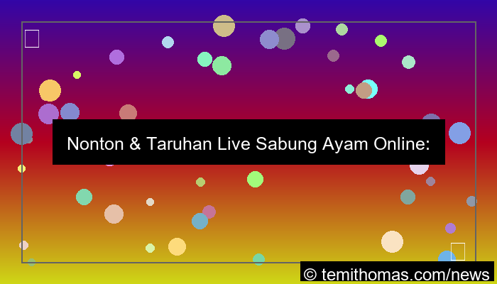 live sabung ayam online