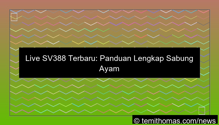 live sv388 terbaru