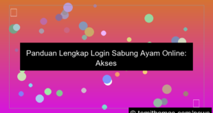 grafik login sabung ayam