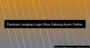 ilustrasi login situs sabung ayam