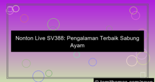 ilustrasi nonton live sv388