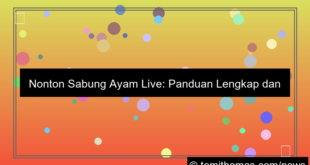 grafik nonton sabung ayam live