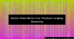visual nonton wala meron live