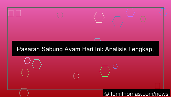 desain pasaran sabung ayam hari ini