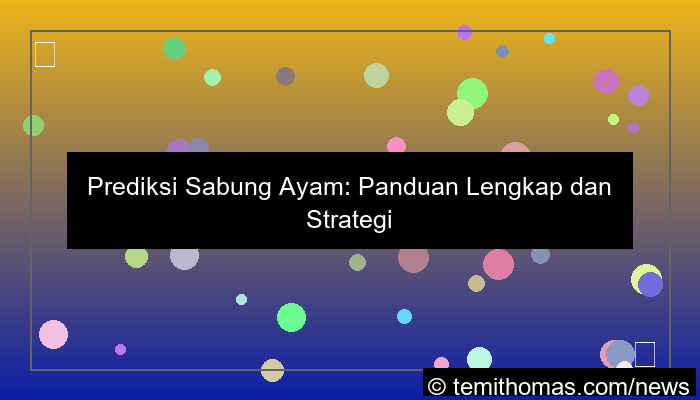 desain prediksi sabung ayam