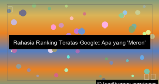 grafik ranking teratas wala meron