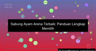 visual sabung ayam arena terbaik