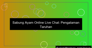 visual sabung ayam dengan live chat