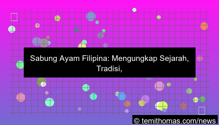 ilustrasi sabung ayam filipina