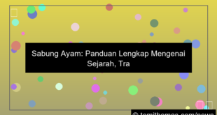 sabung ayam panduan lengkap