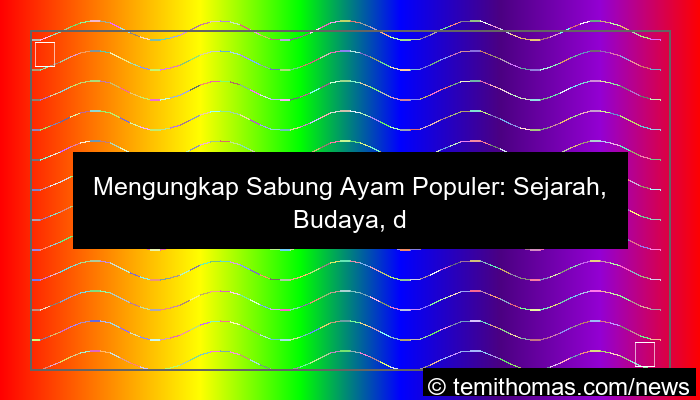 desain sabung ayam populer