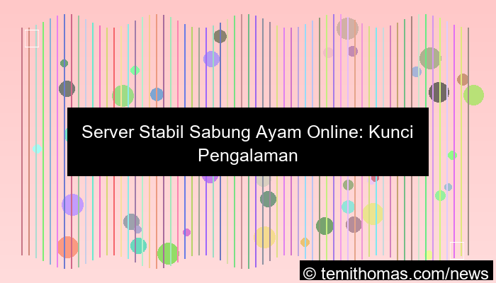 desain sabung ayam server stabil