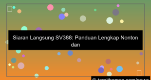 siaran langsung sv388