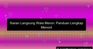 gambar siaran langsung wala meron