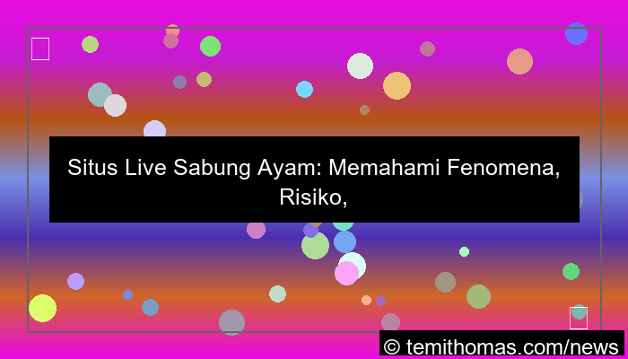gambar situs live sabung ayam