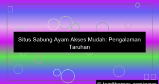 ilustrasi situs sabung ayam akses mudah