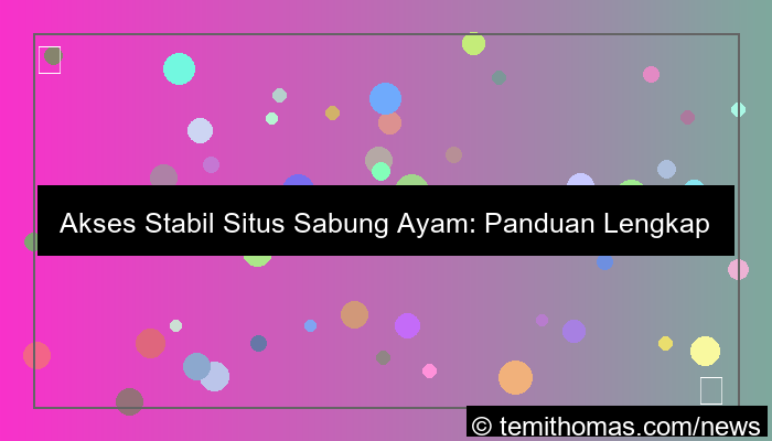 desain situs sabung ayam akses stabil