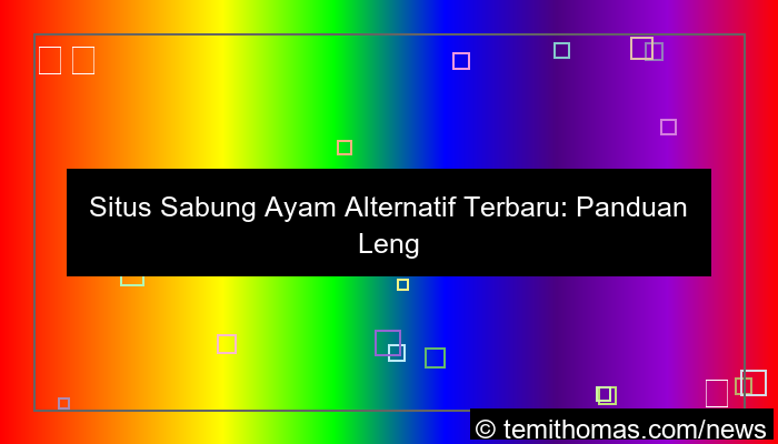 situs sabung ayam alternatif terbaru