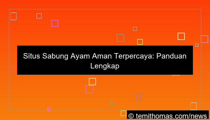 gambar situs sabung ayam aman