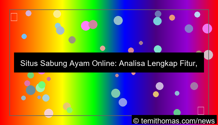 situs sabung ayam analisa lengkap