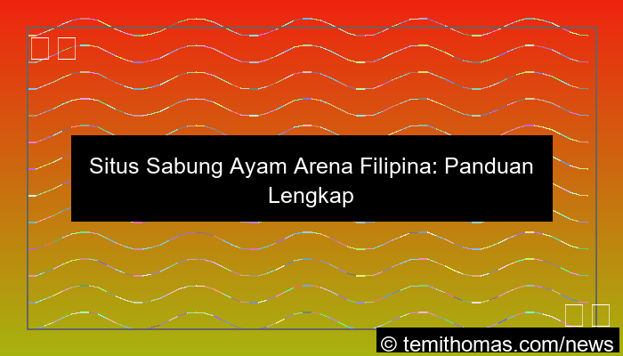 situs sabung ayam arena filipina