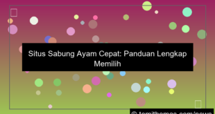 situs sabung ayam cepat