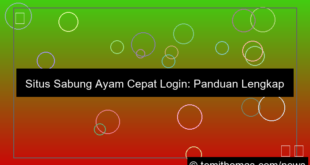 desain situs sabung ayam cepat login
