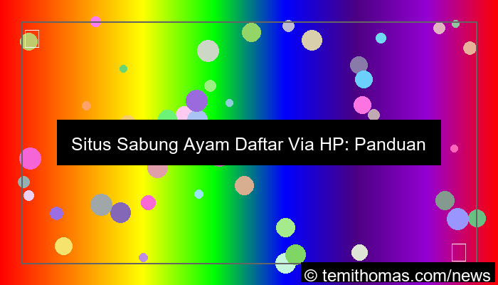 situs sabung ayam daftar via hp