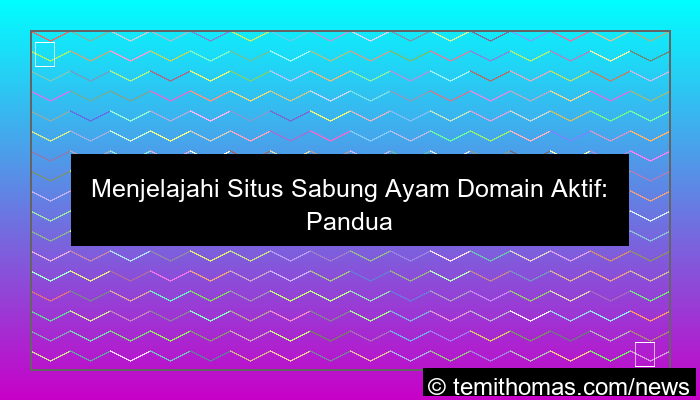 situs sabung ayam domain aktif