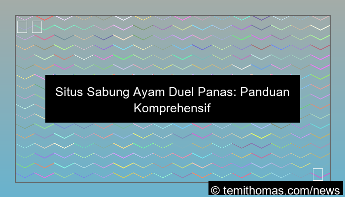 gambar situs sabung ayam duel panas