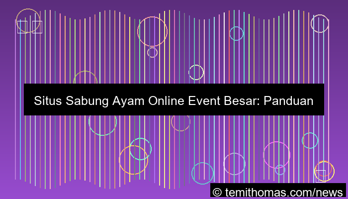 situs sabung ayam event besar